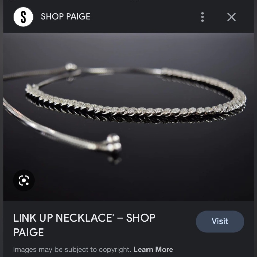 SHOP PAIGE NY Link Up Necklace - Picture 2 of 5